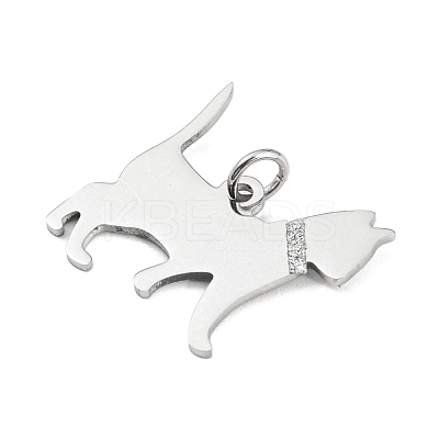 Non-Tarnish 304 Stainless Steel Pendants X-STAS-E205-06P-1