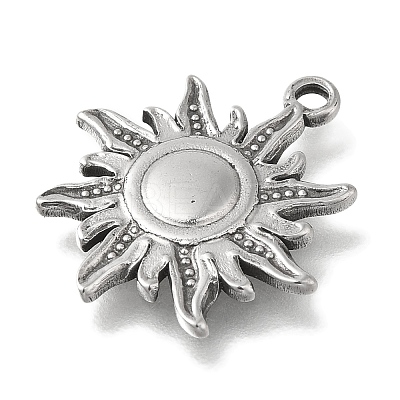 Anti-Tarnish 304 Stainless Steel Pendants STAS-Z092-01AS-02-1