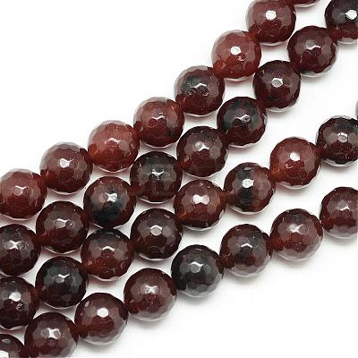 Natural White Jade Bead Strands G-R346-6mm-19-1