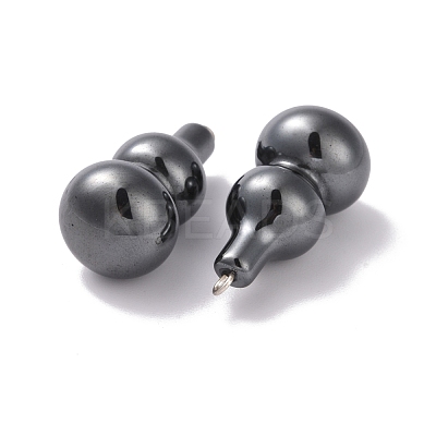 Non-magnetic Synthetic Hematite Pendants G-G856-10P-1