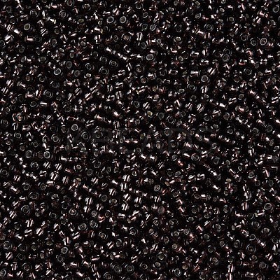11/0 Grade A Transparent Glass Seed Beads X-SEED-Q007-F58-1