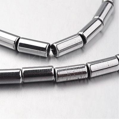 Electroplate Non-magnetic Synthetic Hematite Bead Strands G-F300-37C-01-1