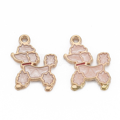 Alloy Enamel Pendants ENAM-N055-013A-NR-1