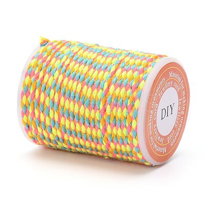 4-Ply Polycotton Cord with Metallic Thread X1-OCOR-Z003-D22-1