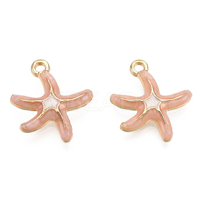 Alloy Enamel Pendants ENAM-T009-60D-RS-1