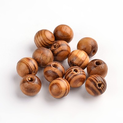 Wood Beads TB611Y-12mm-01-1