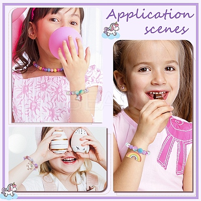 DIY Unicon Bracelet Making Kits DIY-SC0018-81-1