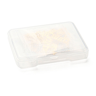 12Pcs 12 Style Ion Plating(IP) 201 Stainless Steel Connector Charms STAS-SZ0002-39G-1