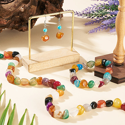 1 Strand Natural Agate Beads Strands G-TA0003-11-1