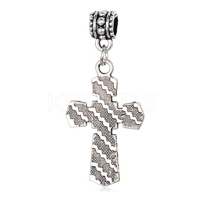 Alloy European Dangle Charms ENAM-G051-01AS-1