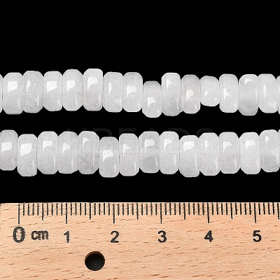 Natural White Jade Beads Strands G-Q167-B01-01-1