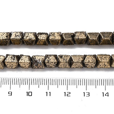 Electroplated Natural Lava Rock Beads Strands G-A256-D01-01D-1