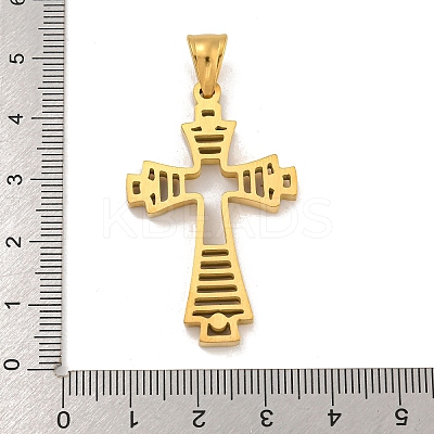 Ion Plating(IP) 304 Stainless Steel Pendants STAS-D110-14G-1