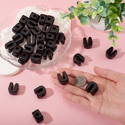 Acrylic European Beads OACR-TAC0013-14U-1