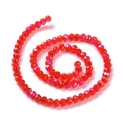 Electroplate Glass Beads Strands LS-EGLA-A034-T8mm-L05-1