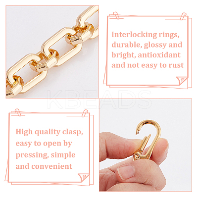 1 Set Purse Strap Extenders FIND-UN0002-10-1
