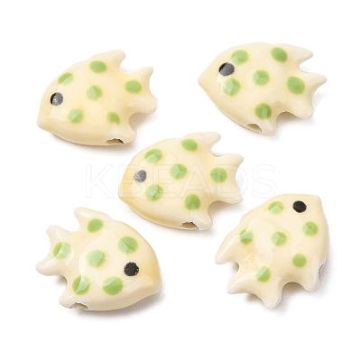 Handmade Porcelain Beads PR-Z001-02B-1