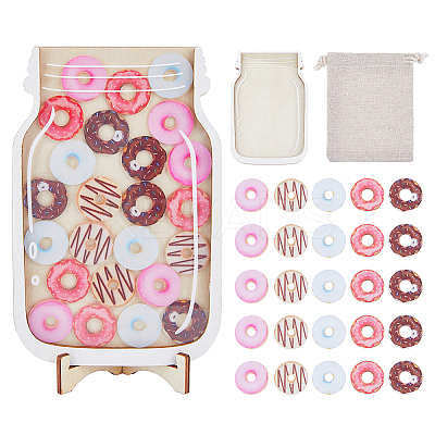 1 Set DIY Wood Reward Chart for Kids DIY-DC0002-05-1