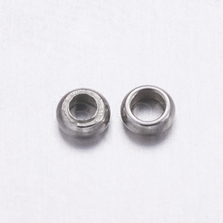 Tarnish Resistant 304 Stainless Steel Beads STAS-K146-064-2.5mm-1