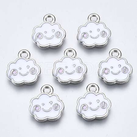 Alloy Enamel Charms ENAM-Q443-008-RS-1