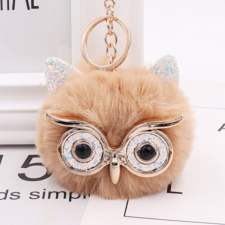 Pom Pom Ball Keychain KEYC-PW0002-033D-1