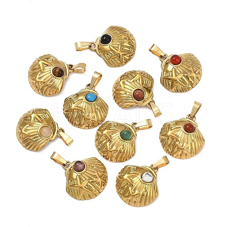 Natural & Synthetic Gemstone Pendants GG-CBA97F4-02G-1
