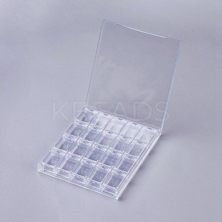 Acrylic Bead Containers CON-WH0068-38-1
