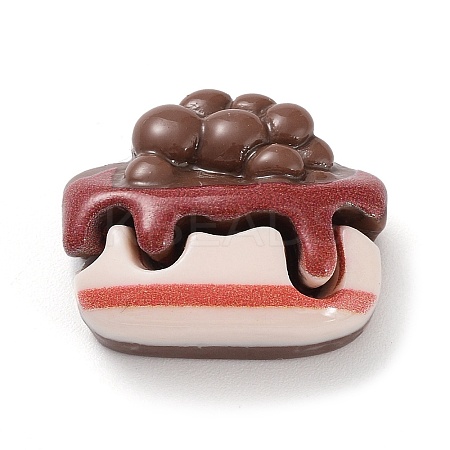 Dessert Theme Opaque Resin Imitation Food Decoden Cabochons RESI-Q226-02F-1