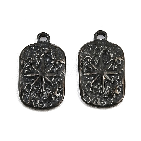 Ion Plating(IP) 304 Stainless Steel Pendants STAS-F287-11B-1