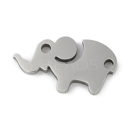 Non-Tarnish 304 Stainless Steel Connector Charms STAS-L279-015P-1