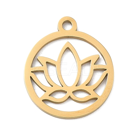 201 Stainless Steel Pendants STAS-I359-04G-1