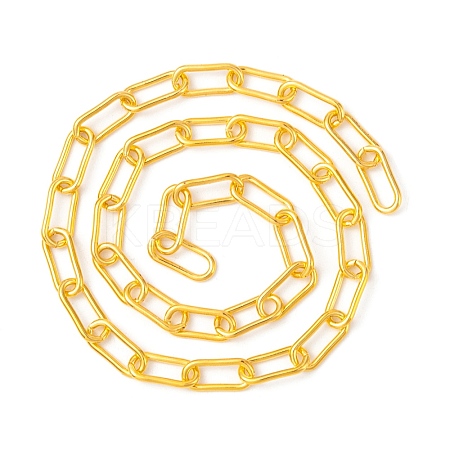 Unwelded Iron Paperclip Chains CH-FS0001-01G-1