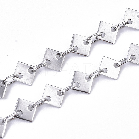 304 Stainless Steel Link Chains CHS-S006-JN948-1-1