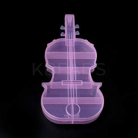 Violin Plastic Bead Storage Containers CON-Q023-05A-1