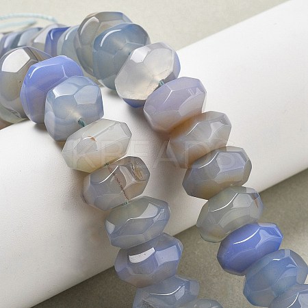 Natural Agate Bead Strands G-K392-A01-1