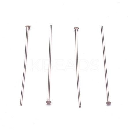 304 Stainless Steel Flat Head Pins STAS-H358-09C-1