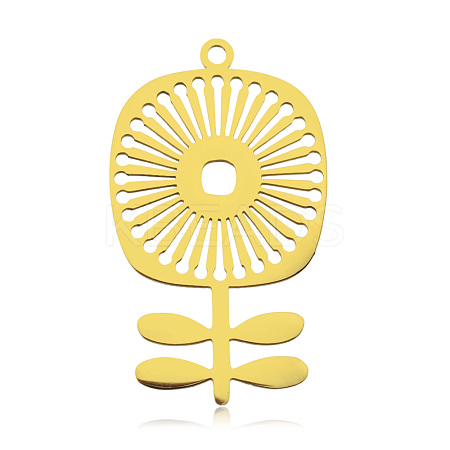 201 Stainless Steel Pendants STAS-S105-LA735-2-1