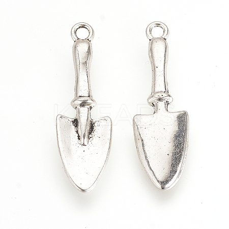 Tibetan Style Alloy Pendants TIBEP-Q064-176AS-NR-1