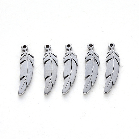 Tarnish Resistant 201 Stainless Steel Pendants LS-STAS-N092-13-1
