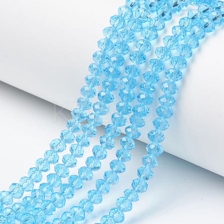 Glass Beads Strands EGLA-A034-T3mm-D08-1