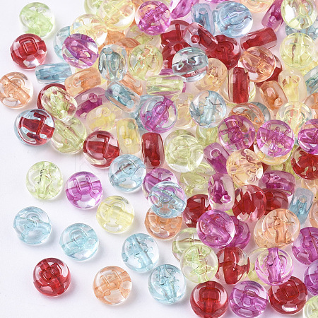 Transparent Acrylic Beads MACR-N008-19-1