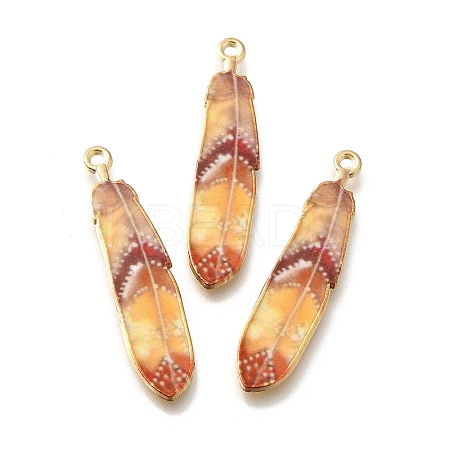 Alloy Enamel Pendants FIND-G078-34G-08-1