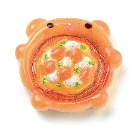 Opaque Resin Imitation Food Decoden Cabochons RESI-S405-06D-1