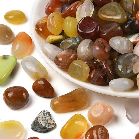 Dyed & Heated Natural Agate Beads X1-G-J402-03C-03-1