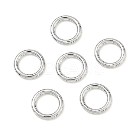 304 Stainless Steel Closed Jump Rings STAS-G393-06P-02-1