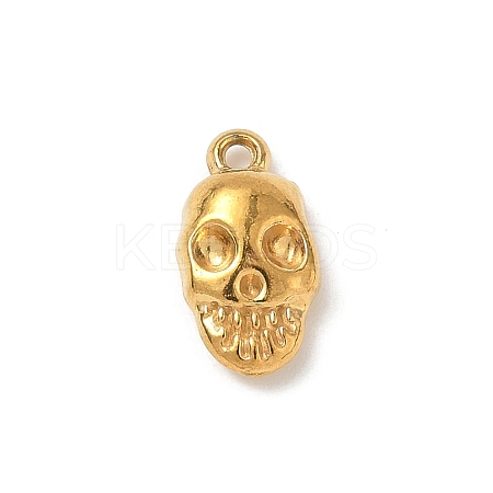 Halloween 304 Stainless Steel Charms STAS-C138-06B-G-1