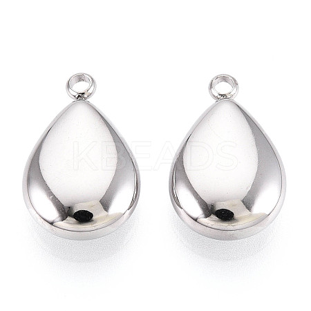 304 Stainless Steel Pendants STAS-T065-79P-1