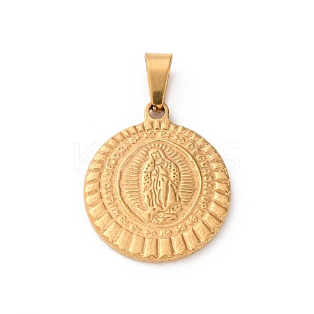 201 Stainless Steel Pendants STAS-C130-04B-G-1