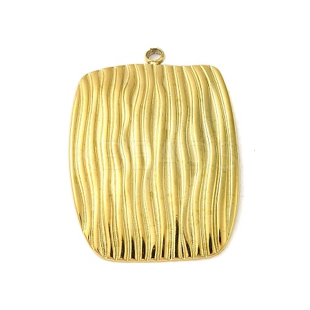Ion Plating(IP) 304 Stainless Steel Pendants STAS-C104-37G-1
