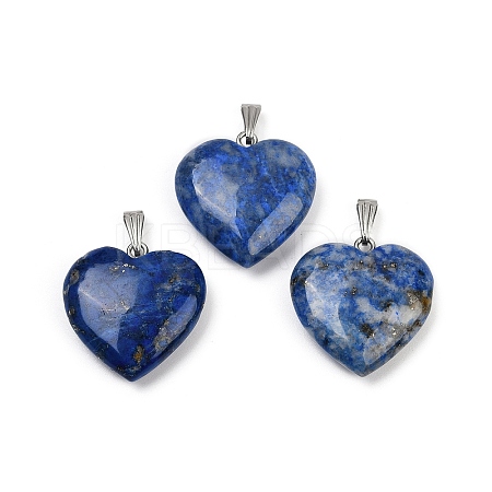 Natural Lapis Lazuli Pendants G-G956-B83-1